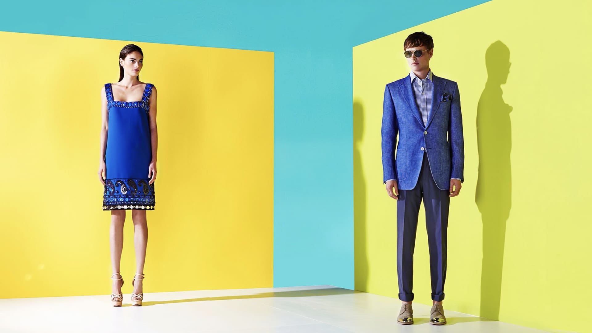 <span>Sesi&oacute;n de fotos con modelos para el look-book cat&aacute;logo primavera verano de la tienda de moda de lujo Santa Eulalia de Barcelona. Fotografiada por Elena Claverol y con la direcci&oacute;n de arte del estudio esiete de branding y comunicaci&oacute;n de Barcelona.</span>