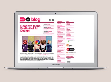 ARQUIN FAD / DISEÑO WEB