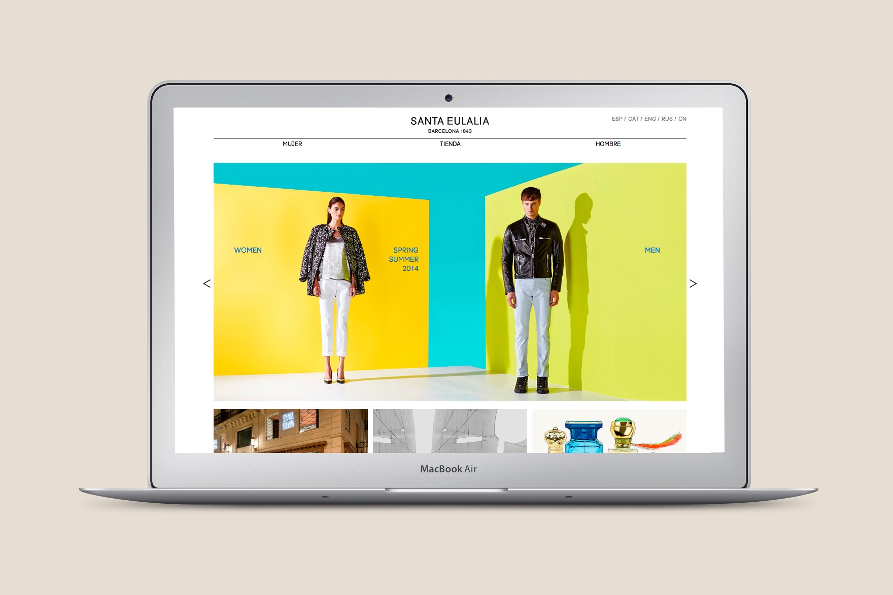 SANTA EULALIA / DISSENY WEB