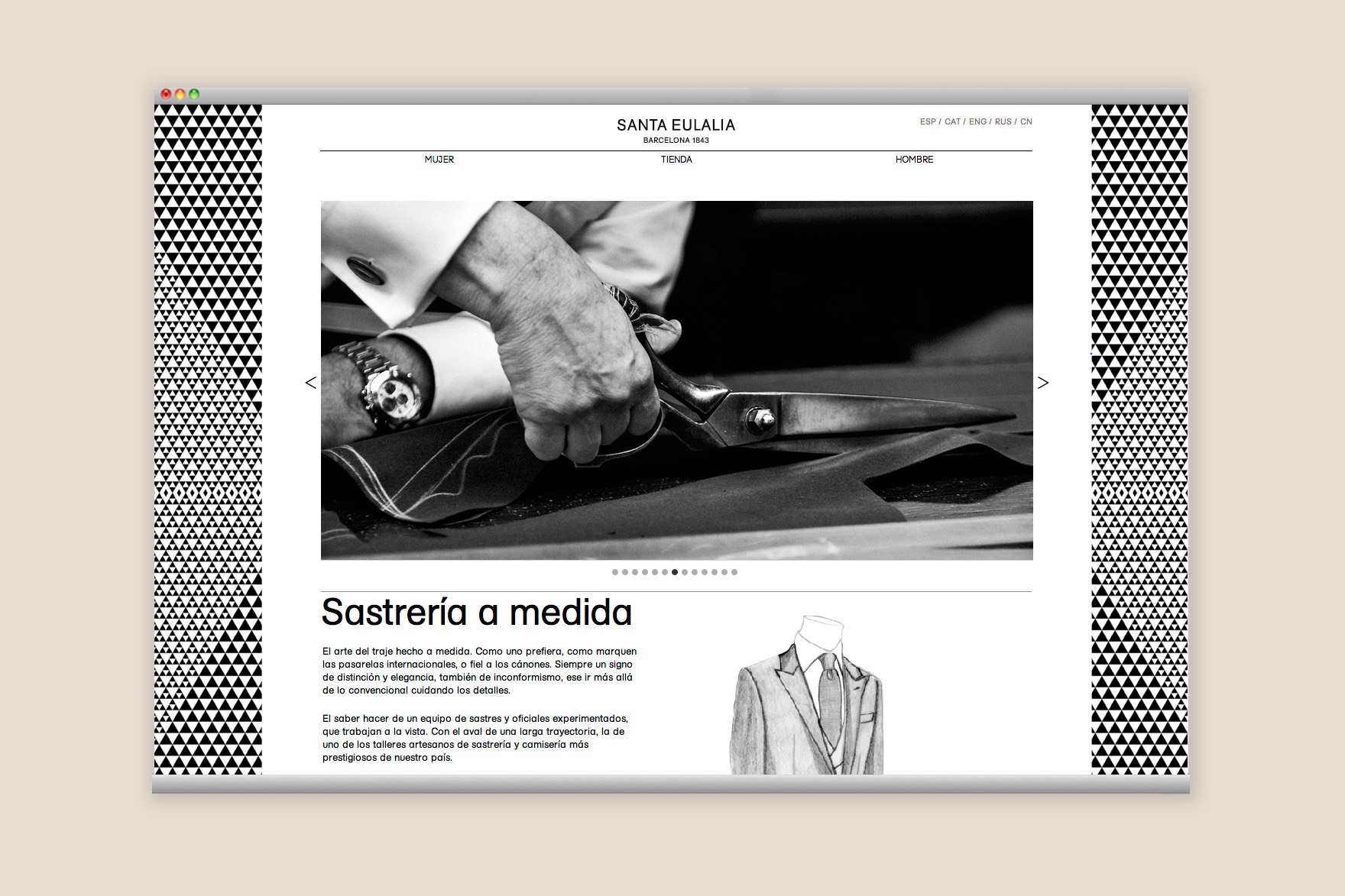 SANTA EULALIA / DISSENY WEB