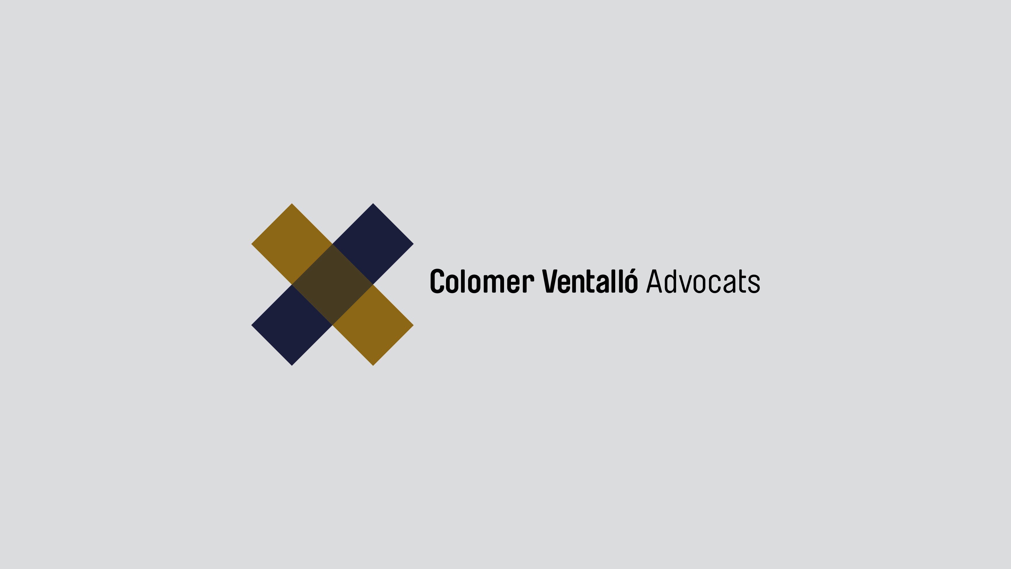 COLOMER & VENTALLÓ ADVOCATS / IDENTITAT CORPORATIVA / BRANDING