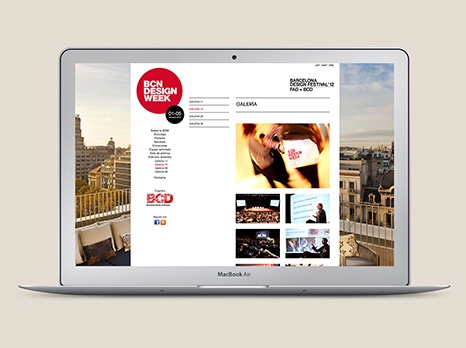 BARCELONA DESIGN WEEK / DISEÑO WEB