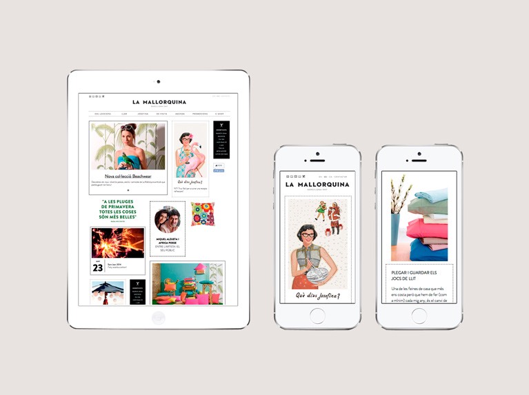 LA MALLORQUINA / DISEÑO WEB