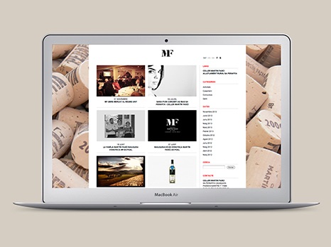 CELLER MARTÍN FAIXÓ / DISEÑO WEB