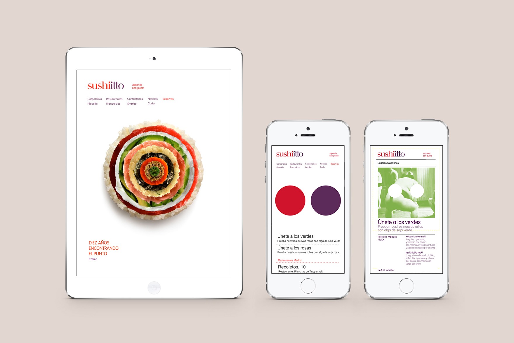 SUSHI-ITTO / DISSENY WEB