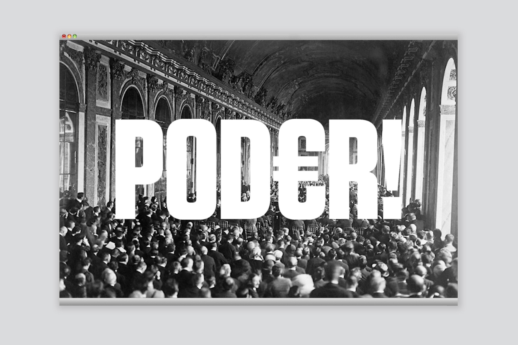 Dise&ntilde;o de la p&aacute;gina de INICIO de la web de PREMIS HABIT&Aacute;COLA XXV. Incluye &ldquo;poder&rdquo; sobre un instituto pol&iacute;tico en blanco y negro. Dise&ntilde;ado por el estudio de branding y comunicaci&oacute;n Esiete y programado por sevenap.