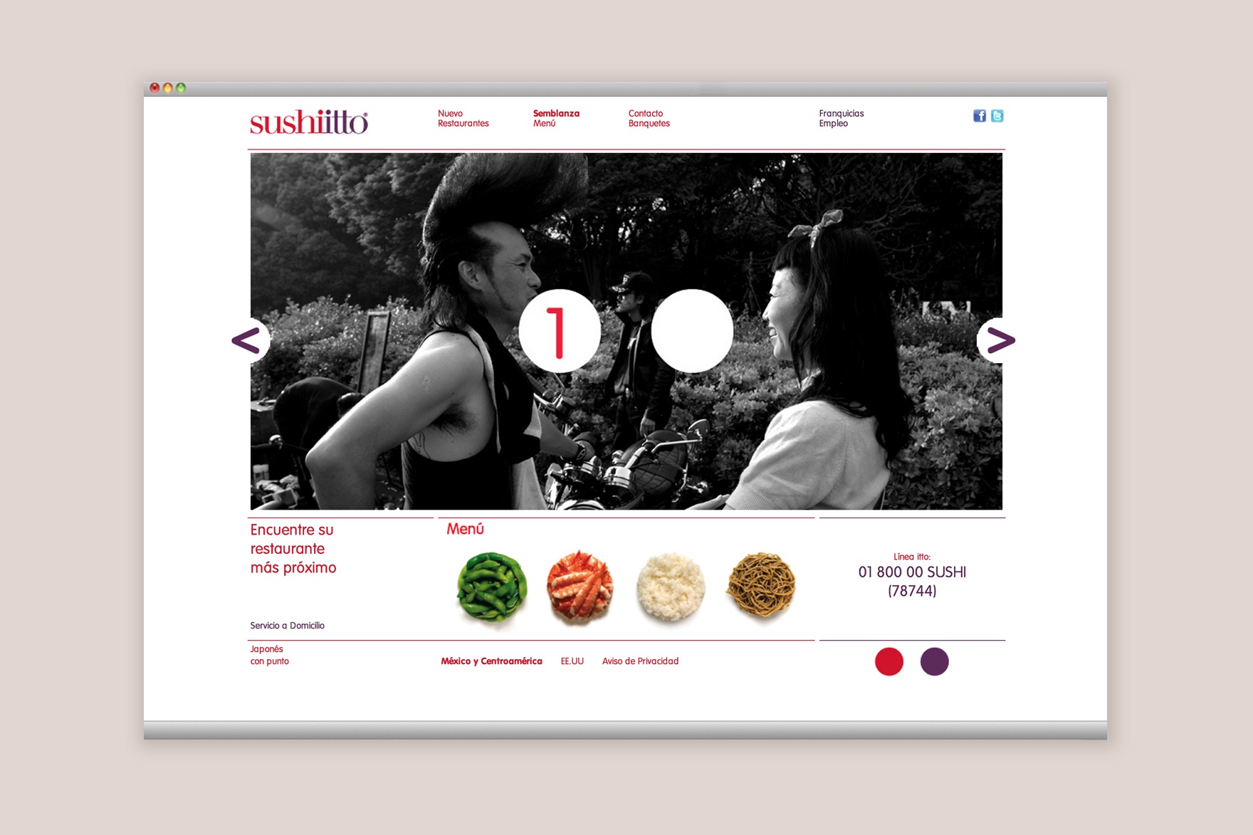 SUSHI-ITTO / DISEÑO WEB