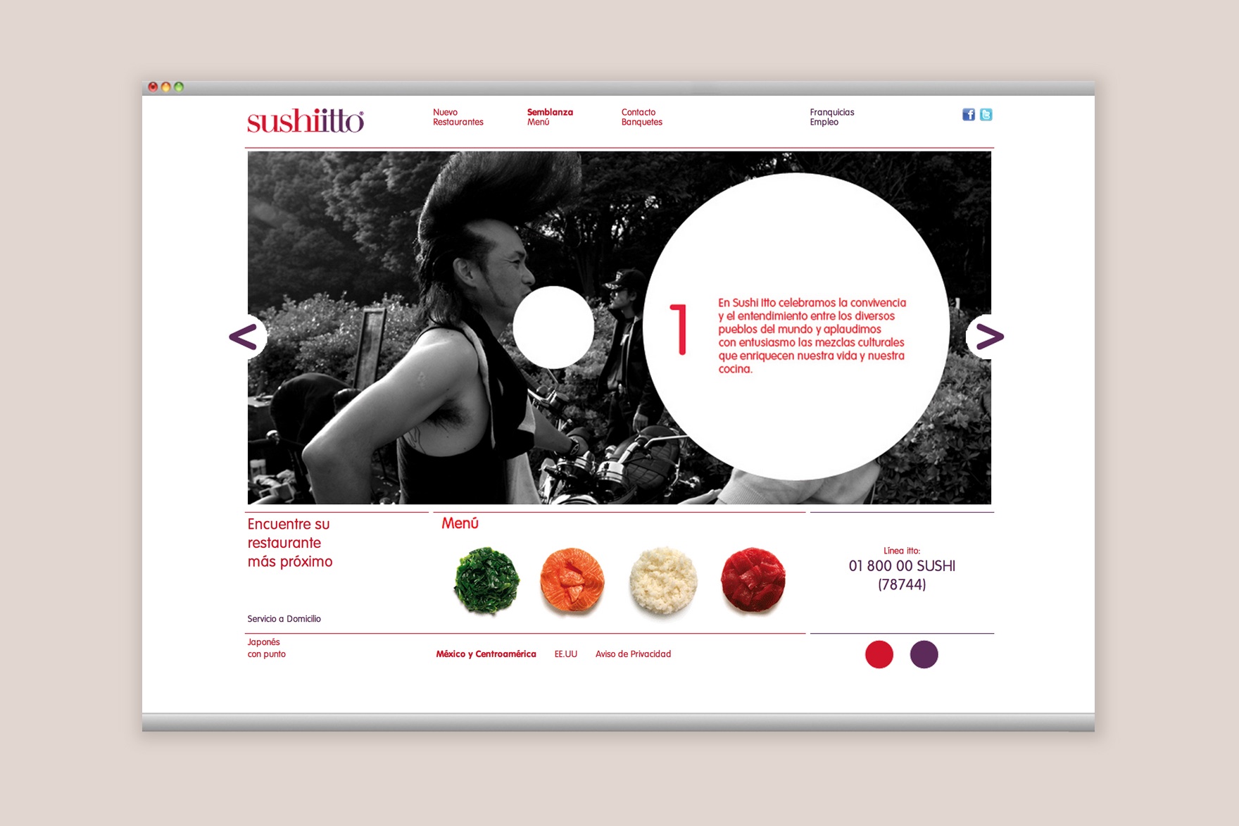 SUSHI-ITTO / DISEÑO WEB