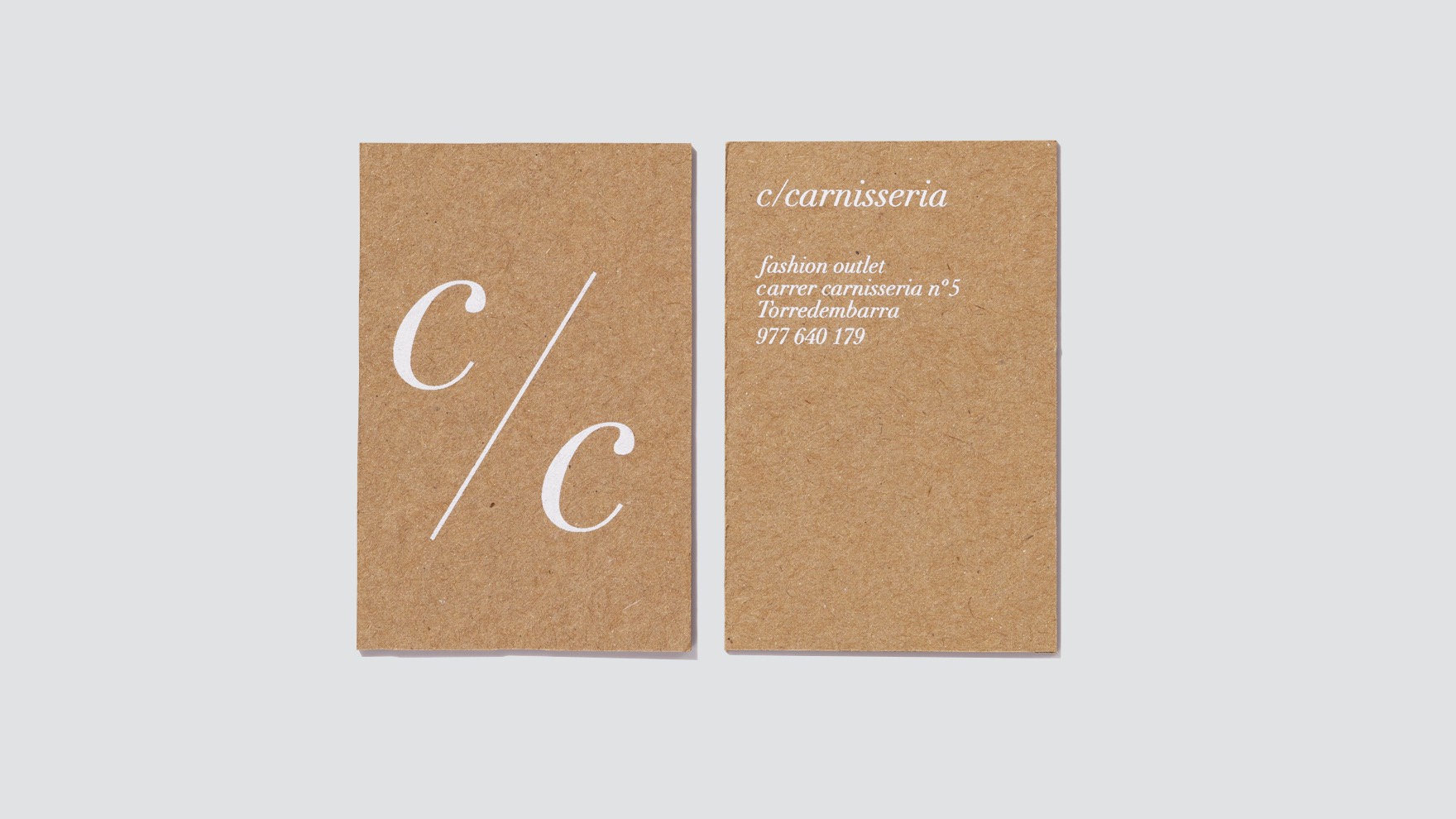 CARRER CARNISSERIA / IDENTITAT CORPORATIVA / BRANDING