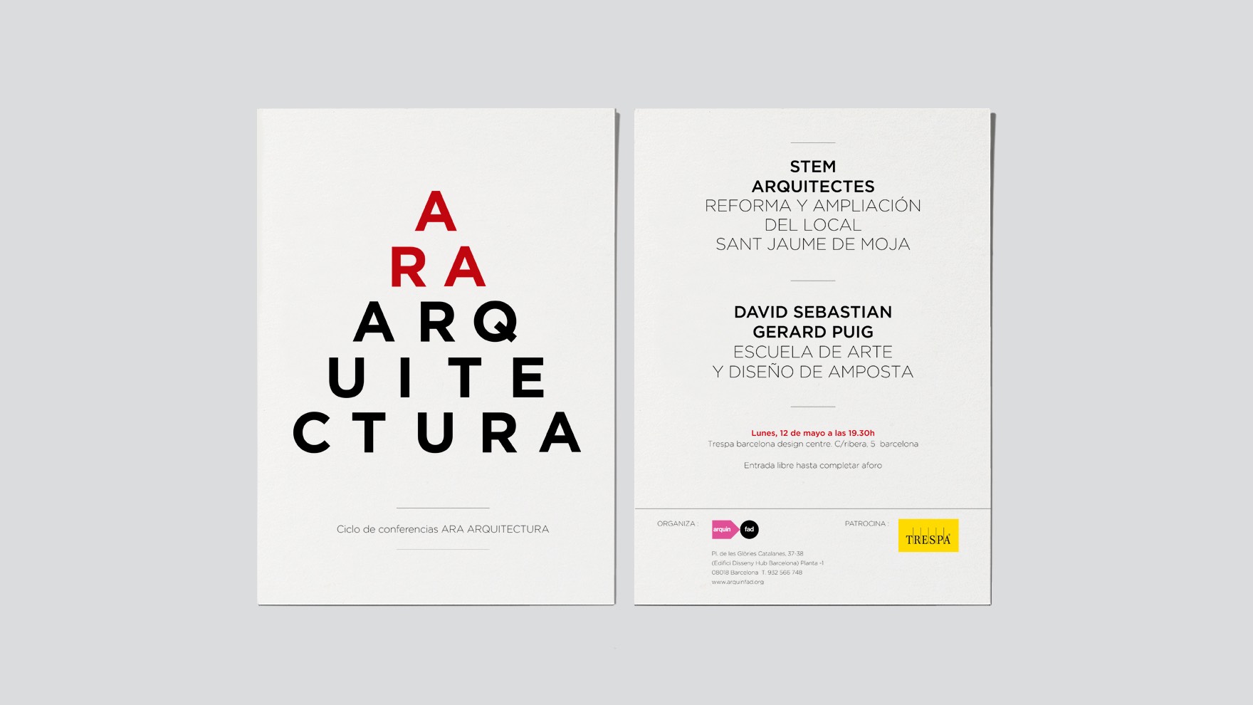 ARA-ARQUITECTURA / IDENTITAT CORPORATIVA / BRANDING