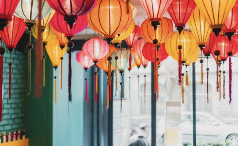 Men&uacute;s del restaurante BUN B&Ograve; con la identidad visual aplicada. Dise&ntilde;ados por el estudio de branding y comunicaci&oacute;n esiete.