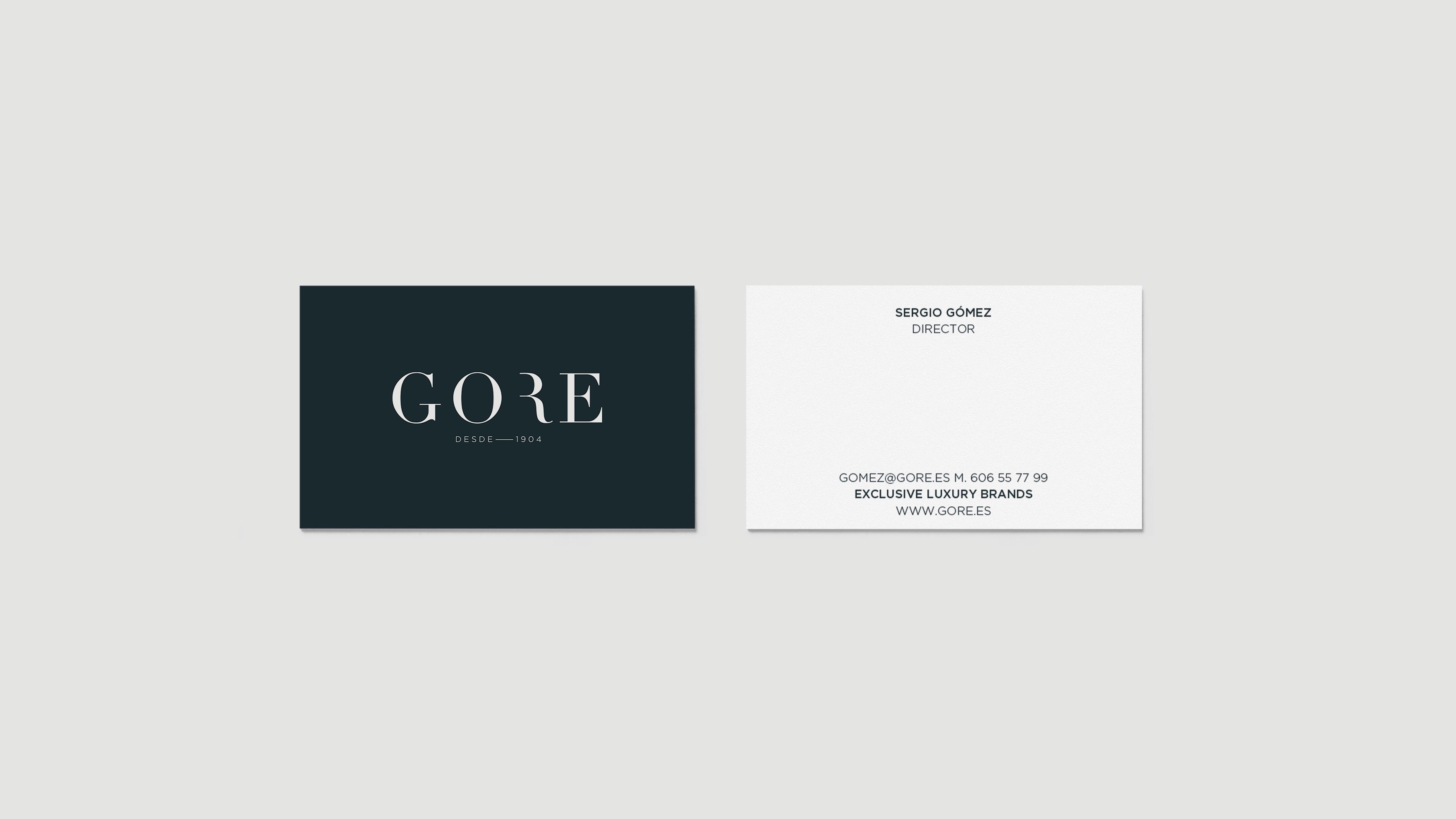 GORE / IDENTITAT CORPORATIVA / BRANDING