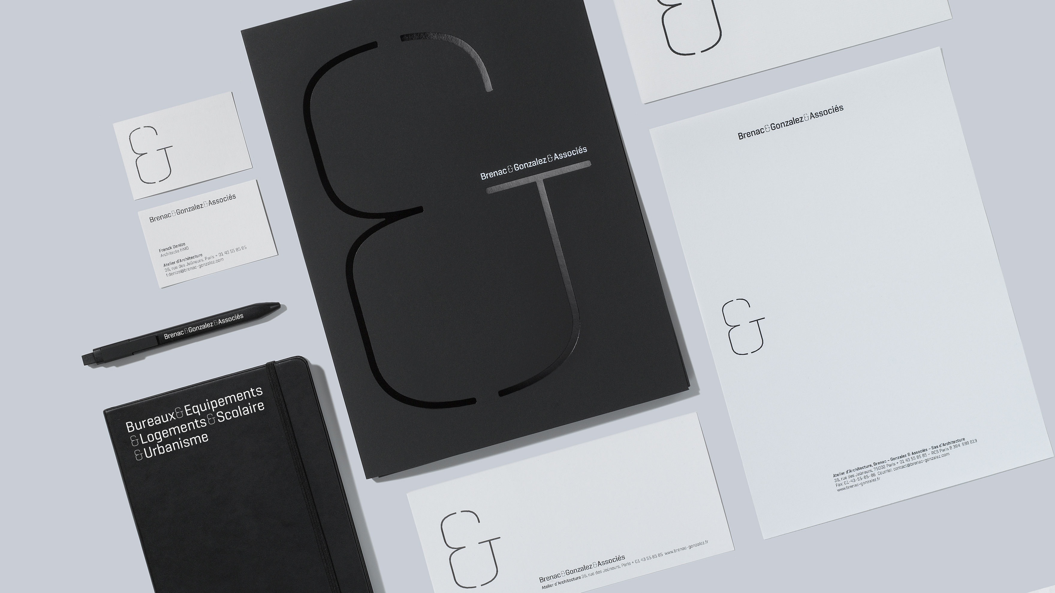 BRENAC ET GONZALEZ ET ASSOCIÉS / IDENTIDAD CORPORATIVA / BRANDING