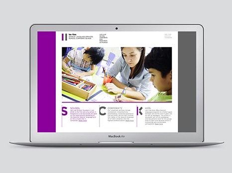 LAS LILAS SCHOOL / DISEÑO WEB
