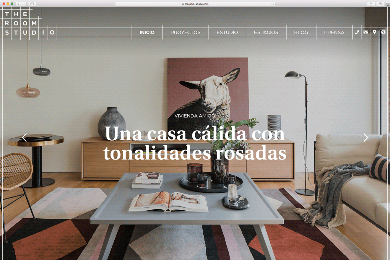THE ROOM STUDIO / DISEÑO WEB