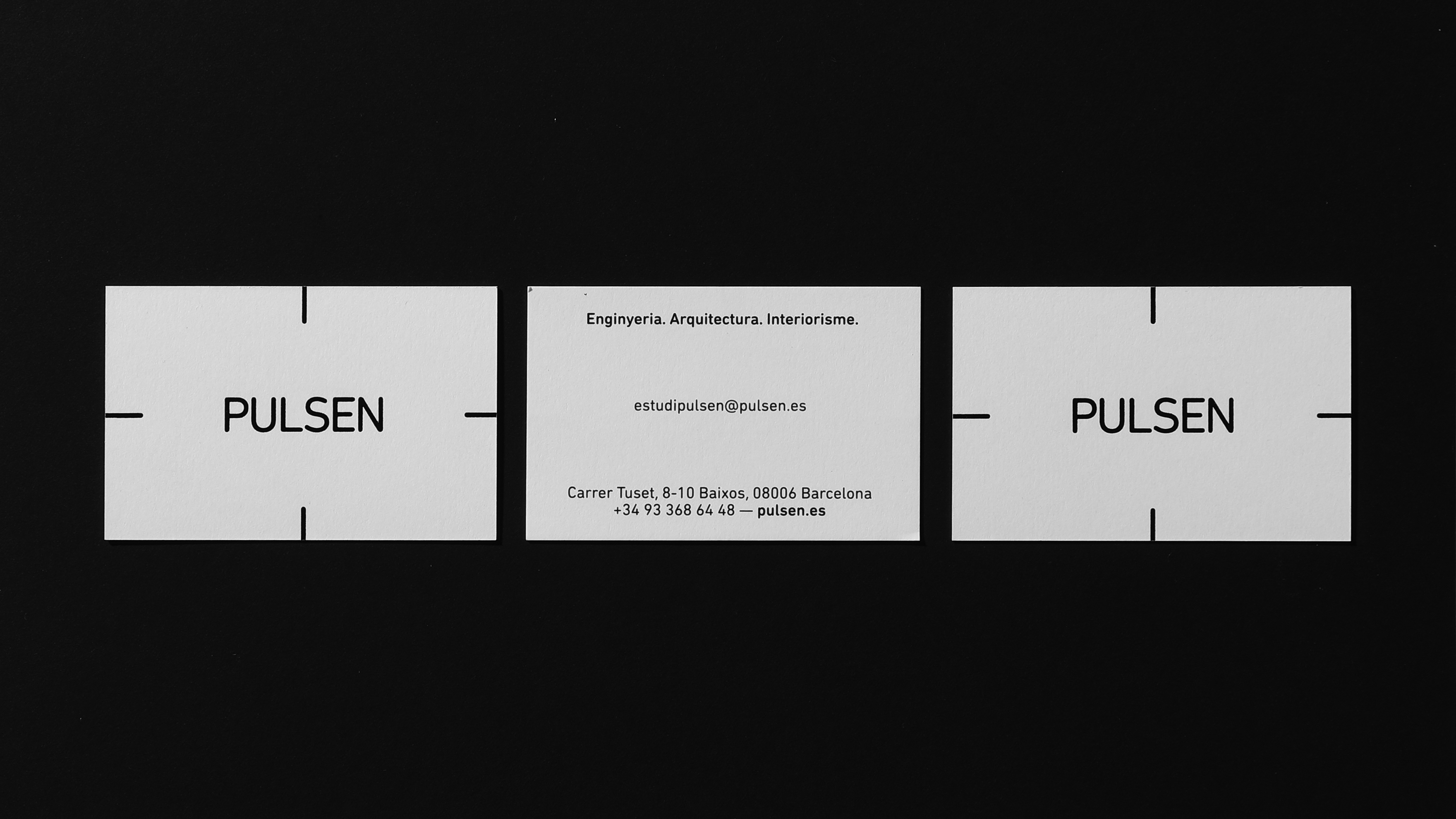 ESTUDI PULSEN / IDENTITAT CORPORATIVA / BRANDING