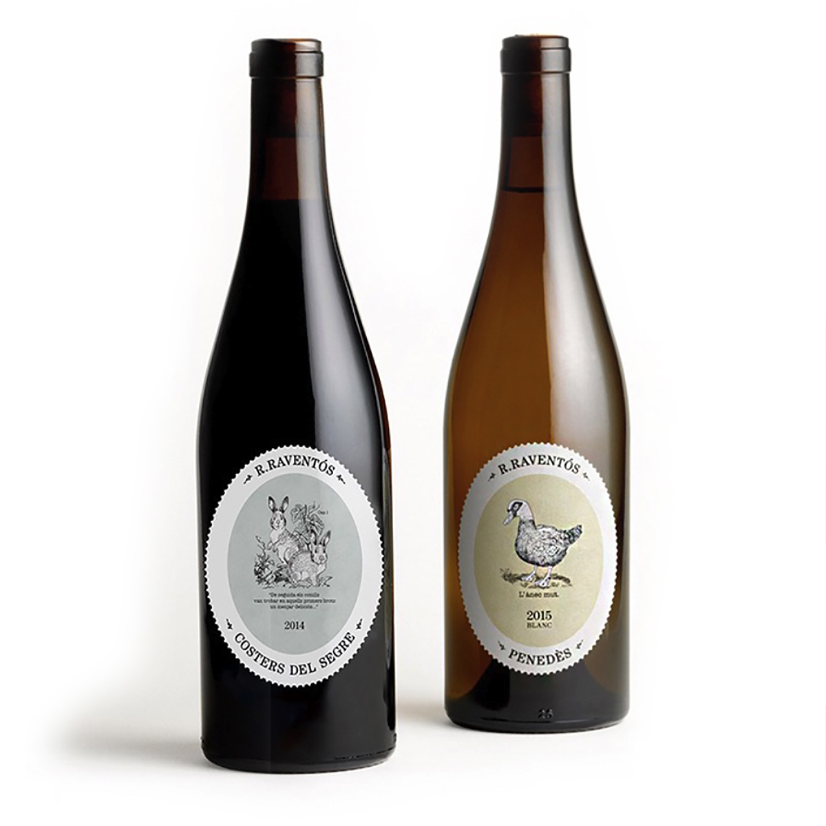 <span><span>Mockups de diferents ampolles de cava, amb dissenys del projecte GLEVA ESTATES. Dissenyat per l'estudi ESIETE de branding i comunicaci&oacute;.</span></span>