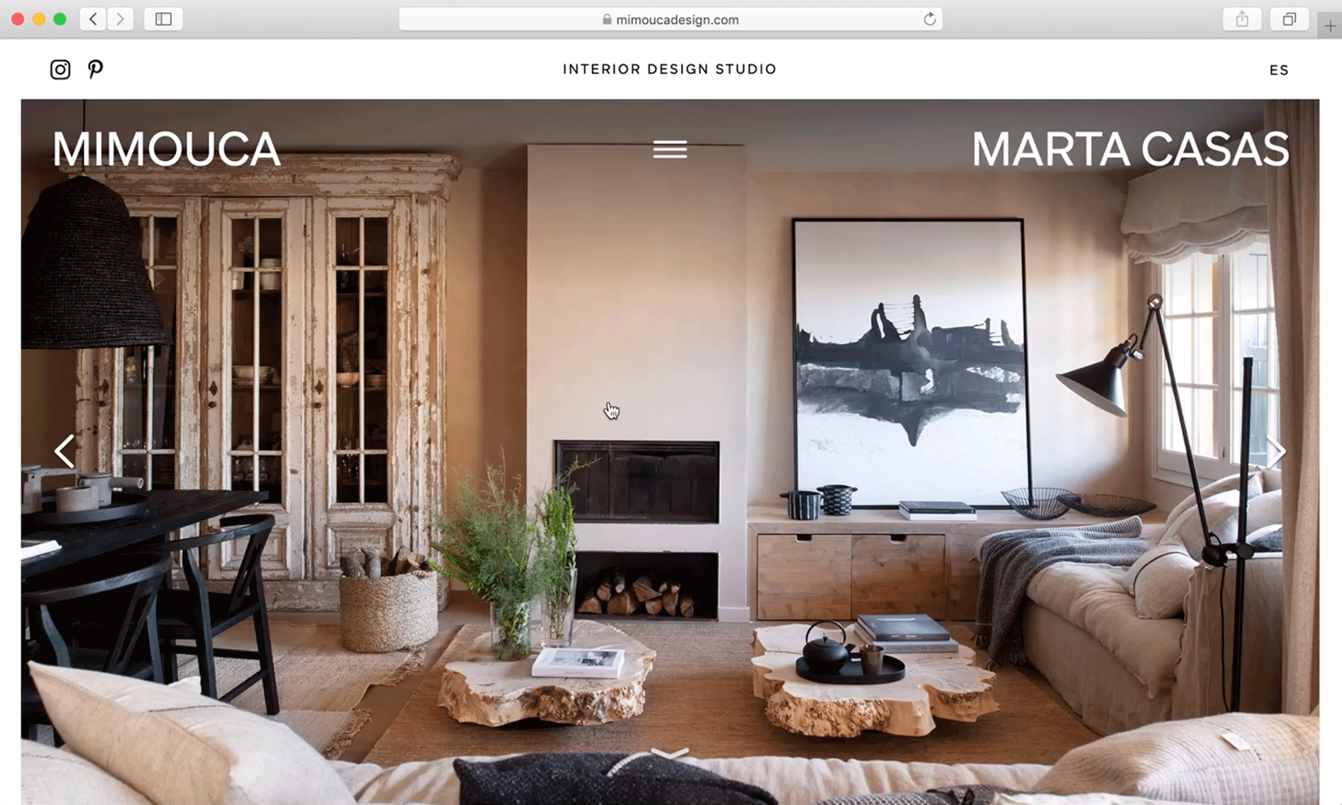 MIMOUCA / DISEÑO WEB