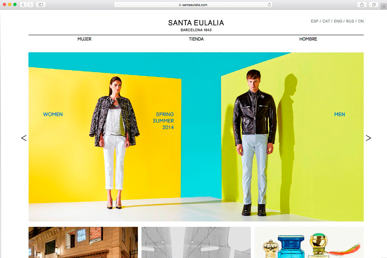 SANTA EULALIA / DISEÑO WEB