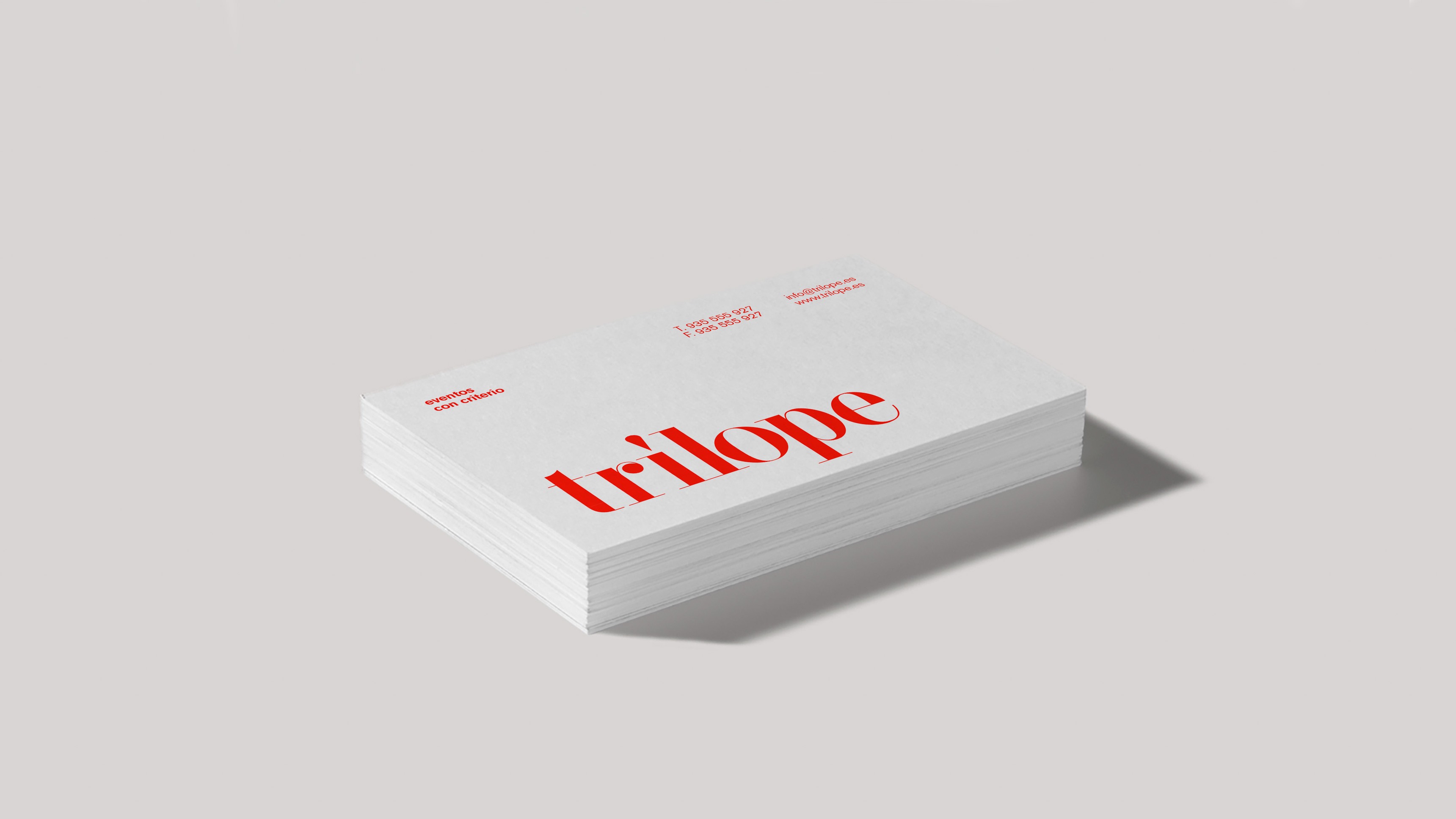 TRÍLOPE / IDENTITAT CORPORATIVA / BRANDING