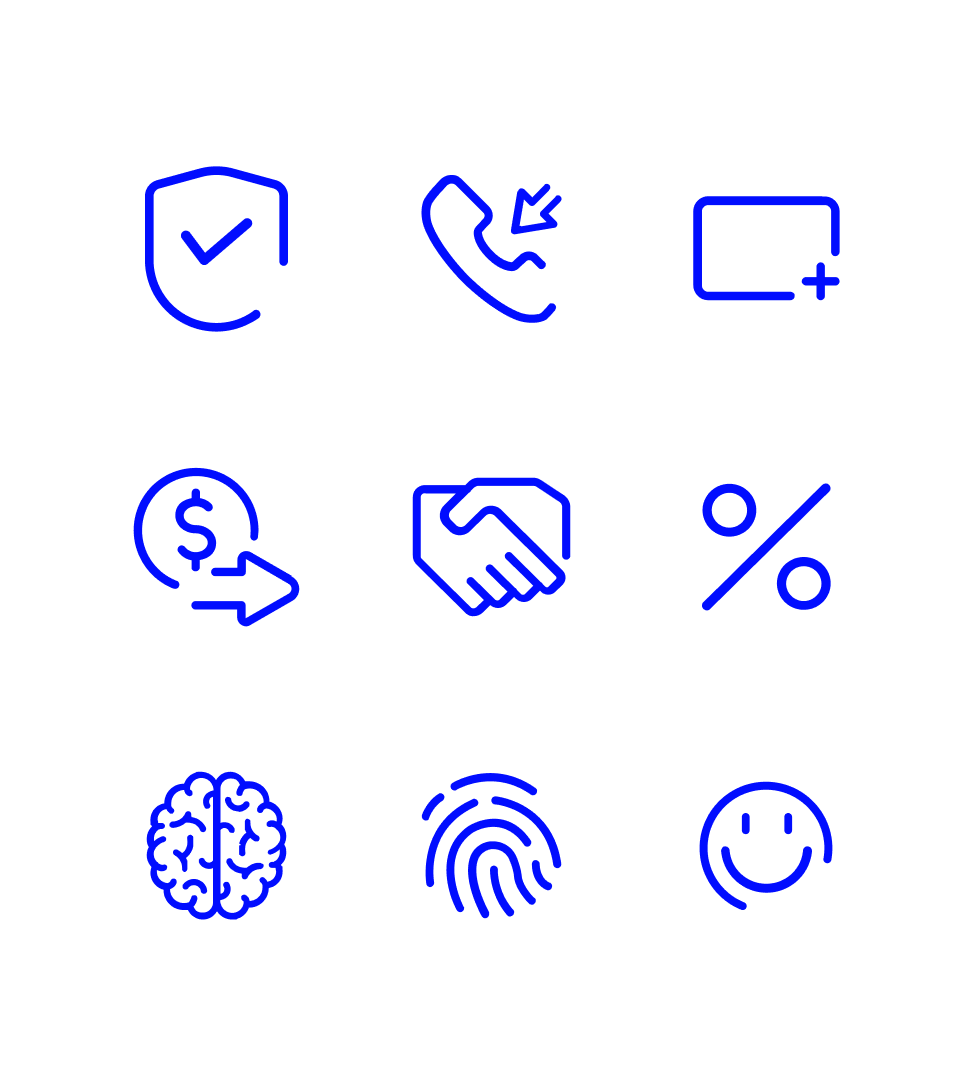 Conjunto de iconos de Altras