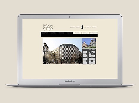PICK AND STOP / DISEÑO WEB
