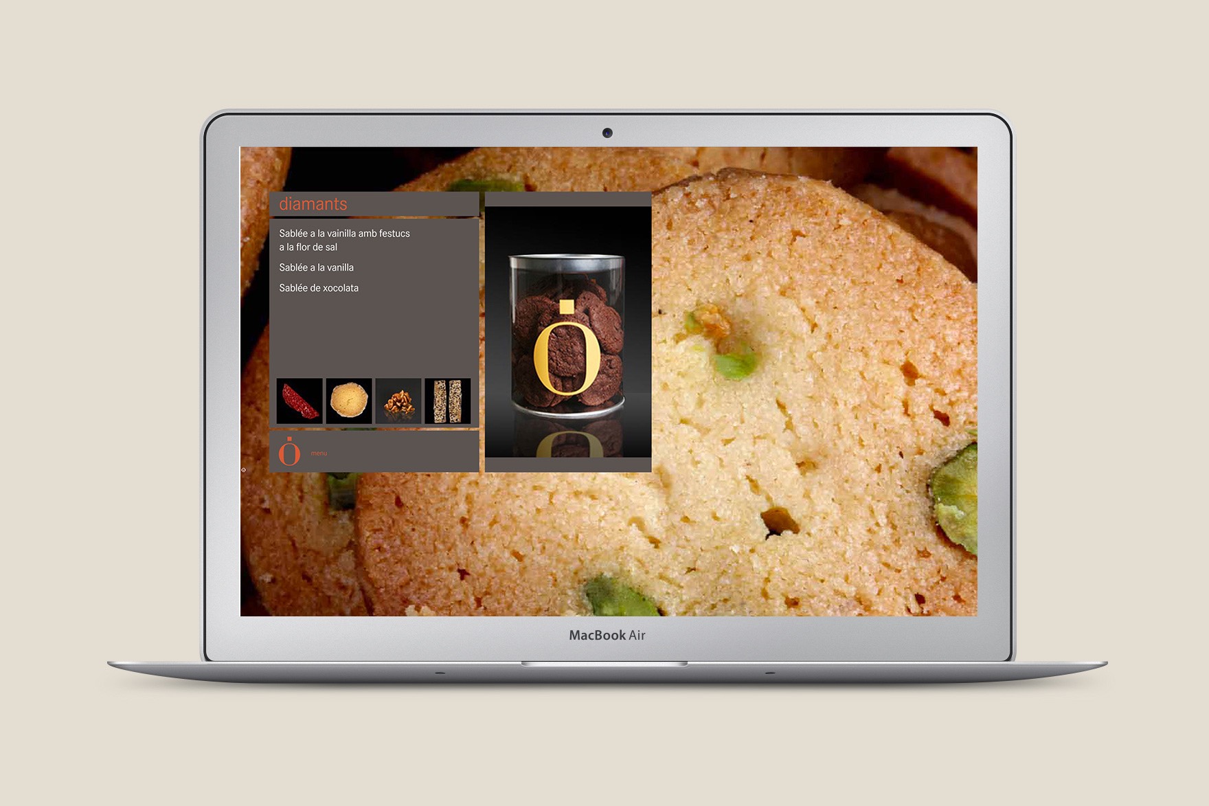 Dise&ntilde;o de la p&aacute;gina de inicio de la web de PASTELES BUB&Oacute;. Incluye chocolate y golosinas. Web dise&ntilde;ada por el estudio de branding y comunicaci&oacute;n Esiete y programada por sevenap.