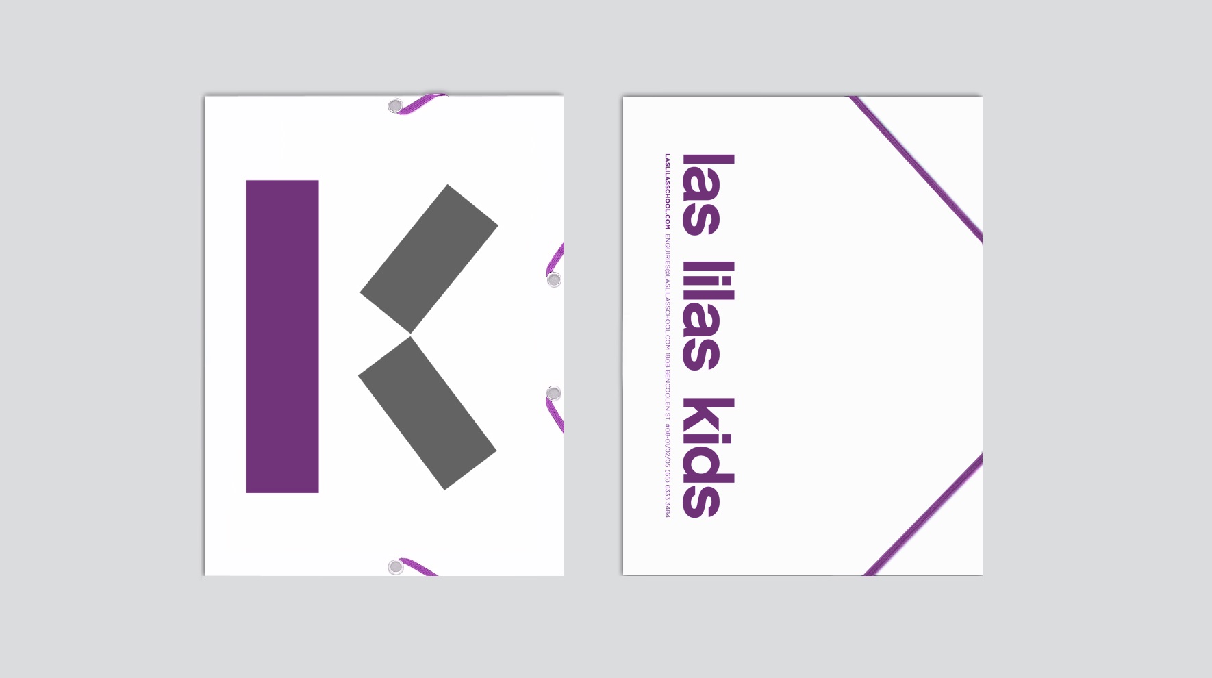 LAS LILAS SCHOOL / IDENTITAT CORPORATIVA / BRANDING