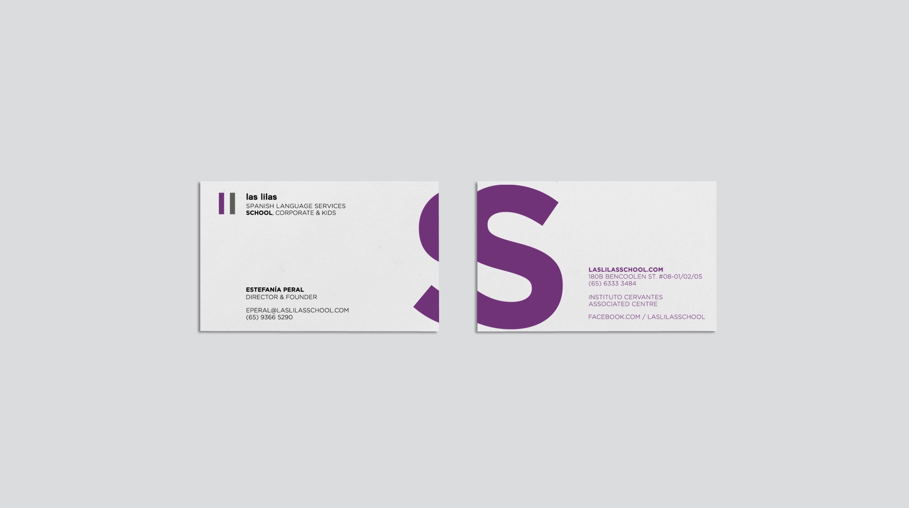 LAS LILAS SCHOOL / IDENTITAT CORPORATIVA / BRANDING