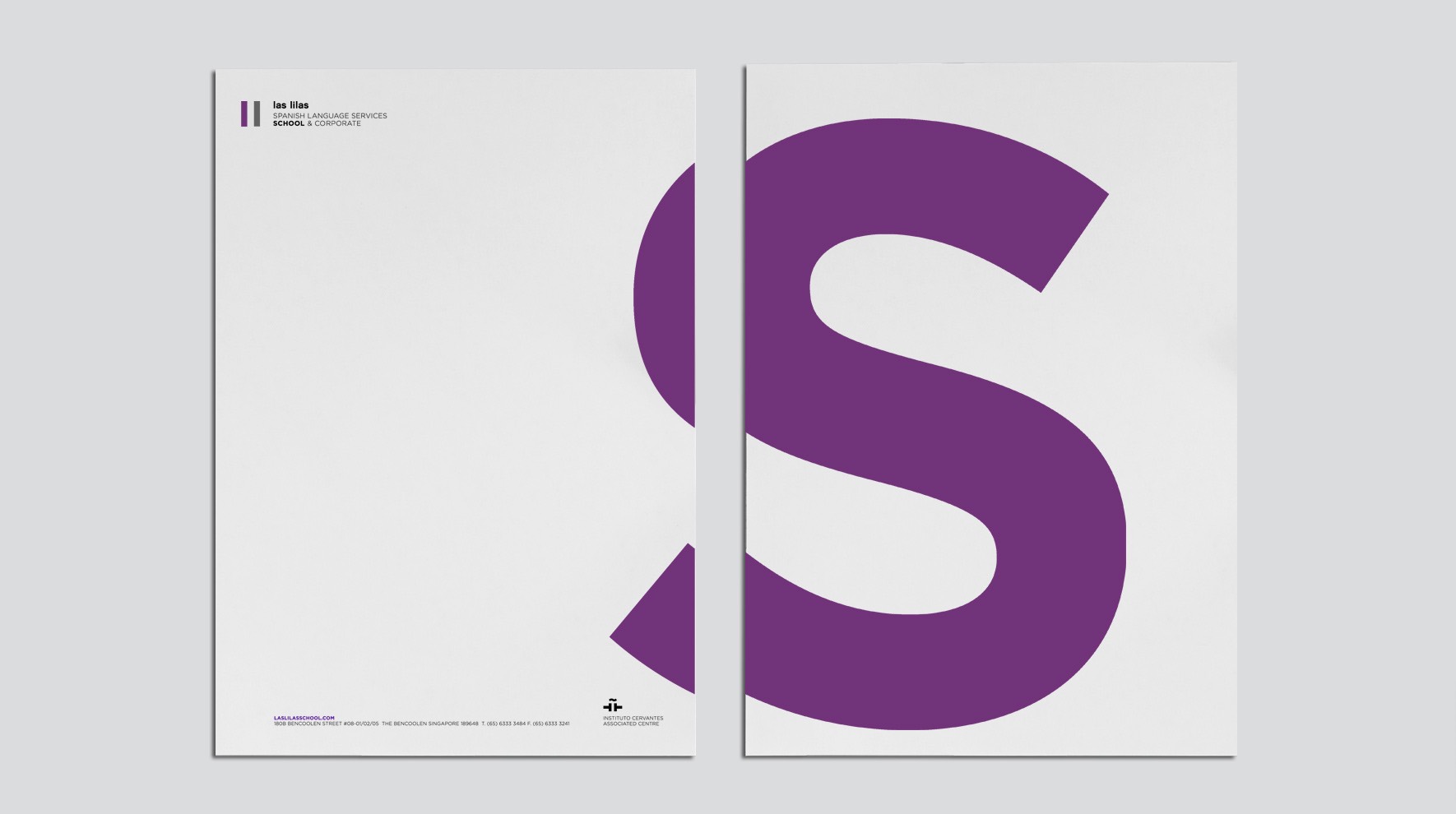 LAS LILAS SCHOOL / IDENTITAT CORPORATIVA / BRANDING