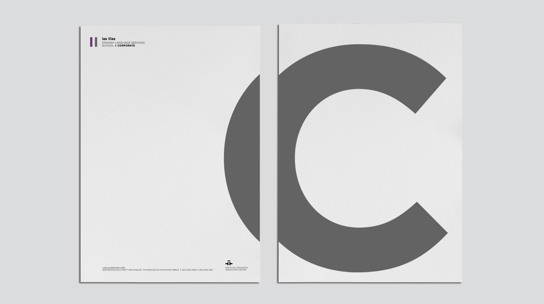 LAS LILAS SCHOOL / IDENTITAT CORPORATIVA / BRANDING