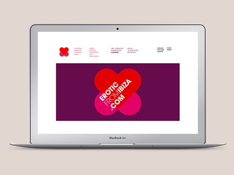 ERÓTIC FROM IBIZA / DISEÑO WEB