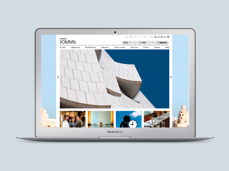 Hotel Omm Web corporativa | ESIETE